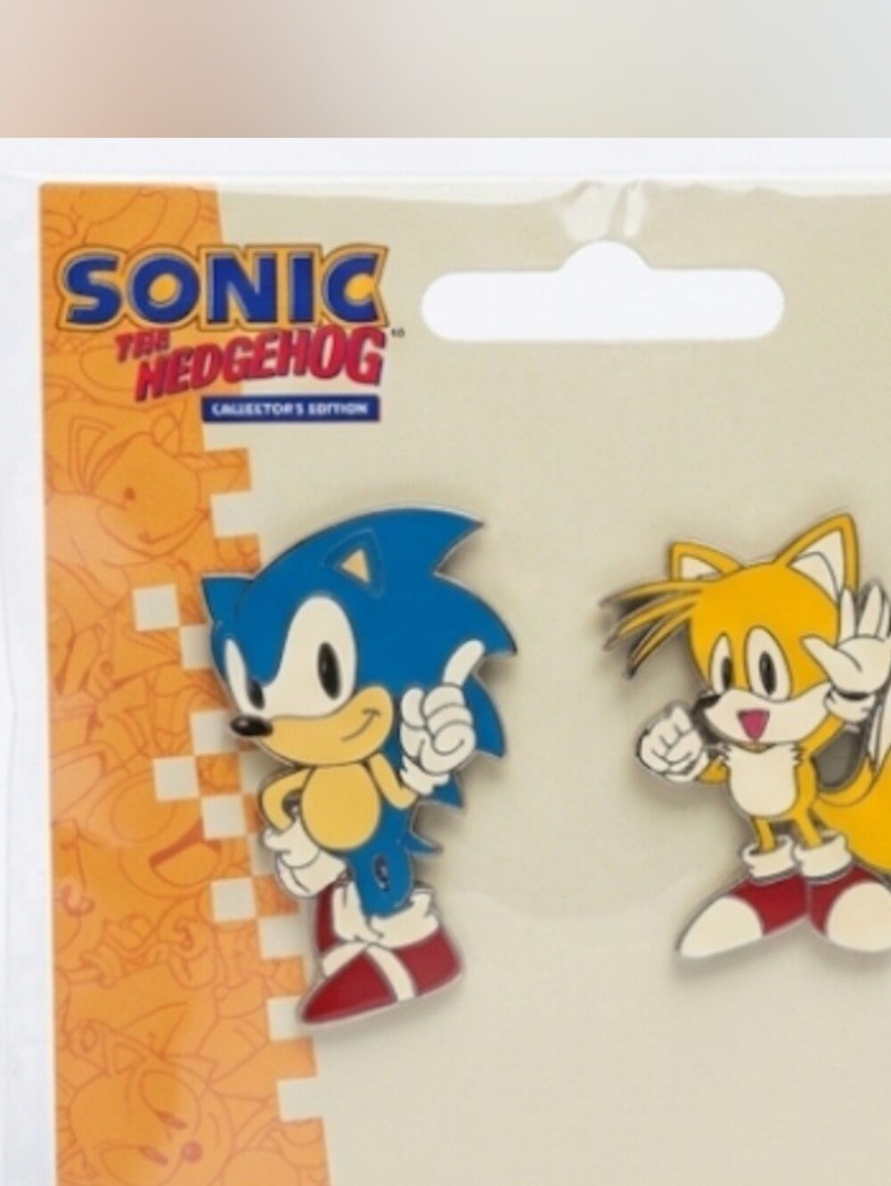 Sonic The Hedgehog Pins